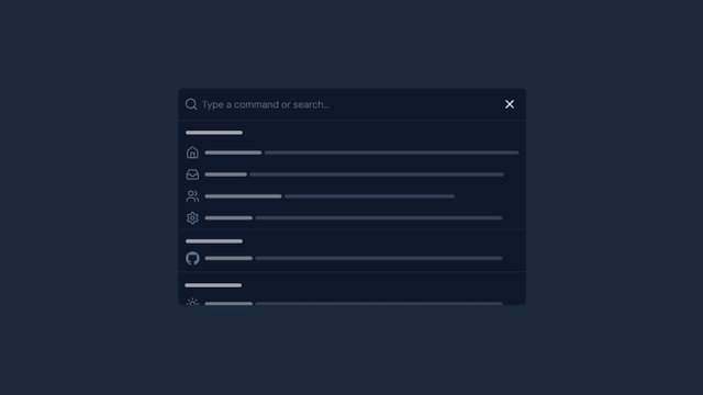 DashboardSearch preview