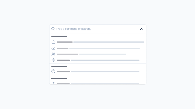 DashboardSearch preview