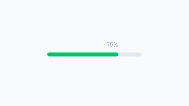 Progress preview